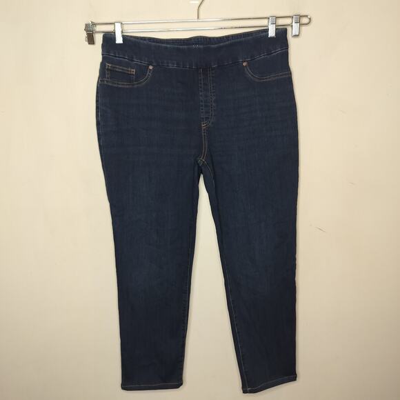 Chico's Jegging Skinny Jeans Pull On Stretch Denim - Picture 1 of 8